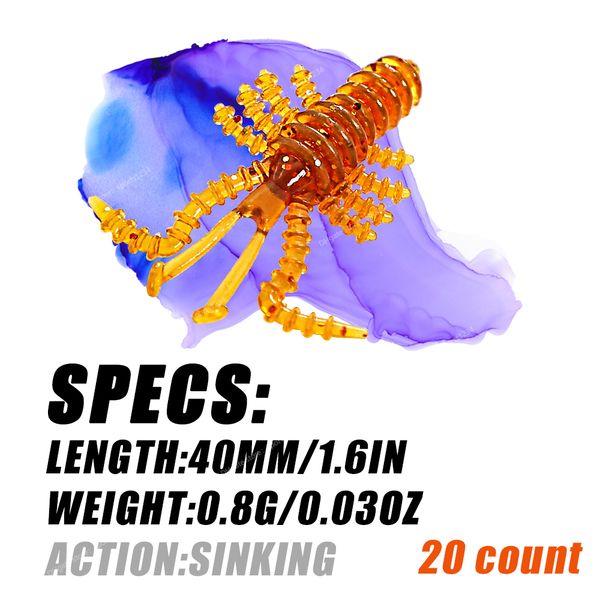 craws soft bait craw fishing bait fishingfishing lures b u crazy craws lures 40mm/20pcs soft lure fishing lures shrimp lobster soft plastic
craws soft bait craw fishing bait fishingfishing lures b u crazy craws lures 40mm/20pcs soft lure fishing lures shrimp lobster soft plastic