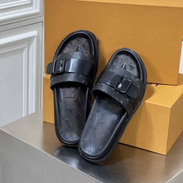 2023 designer slippers pool pillow slides embossed dad sandal paris letter monograms leather scuffs mens women platform buckle slider flip f, Black
2023 designer slippers pool pillow slides embossed dad sandal paris letter monograms leather scuffs mens women platform buckle slider flip f, Black