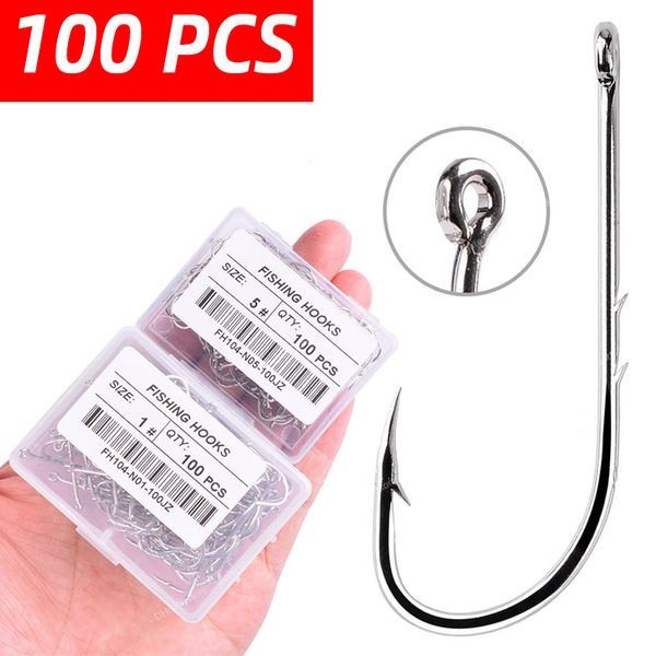 100pcs single fishing hook 1 -12 sea carp fish clamp open loop circle with hole barbed fishing hook fishing accessories fishingfishhooks fis
100pcs single fishing hook 1 -12 sea carp fish clamp open loop circle with hole barbed fishing hook fishing accessories fishingfishhooks fis