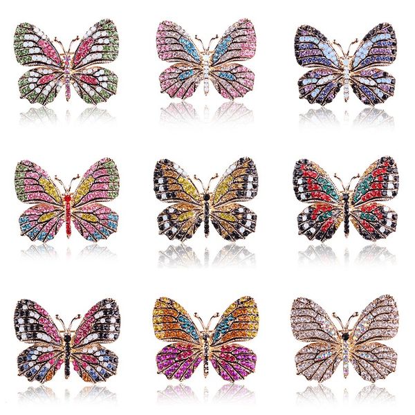 fashion butterfly pearl brooch for women rhinestone animal large colorful insect metal pin wedding party gifts, Gray
fashion butterfly pearl brooch for women rhinestone animal large colorful insect metal pin wedding party gifts, Gray
