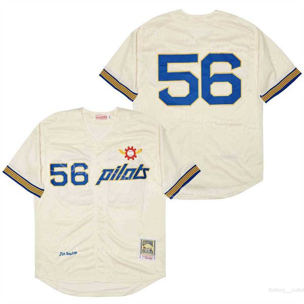 moive baseball pilots 56 jim bouton jersey man cooperstown college vintage pullover team color beige cool base pure cotton university retro, Black
moive baseball pilots 56 jim bouton jersey man cooperstown college vintage pullover team color beige cool base pure cotton university retro, Black