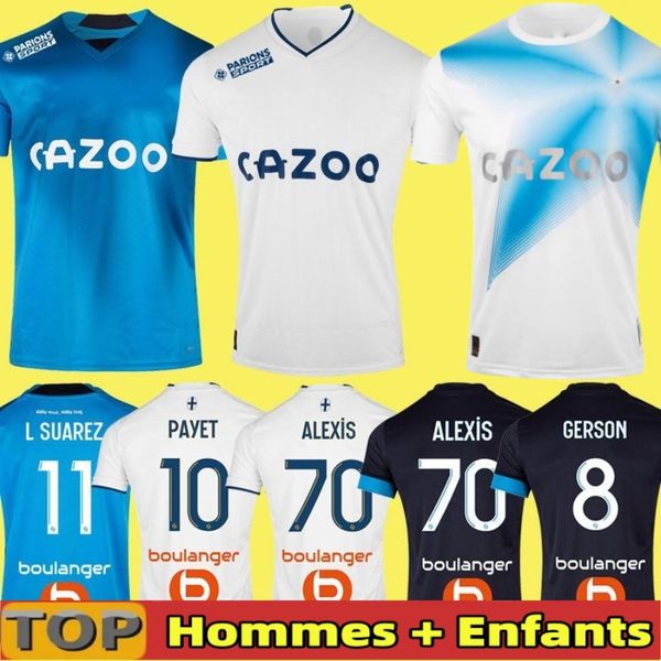 22 23 maillot alexis soccer jerseys 30 year anniversary special 2022 2023 marseilles fans player payet clauss football shirts men kids kit v, Black;yellow
22 23 maillot alexis soccer jerseys 30 year anniversary special 2022 2023 marseilles fans player payet clauss football shirts men kids kit v, Black;yellow