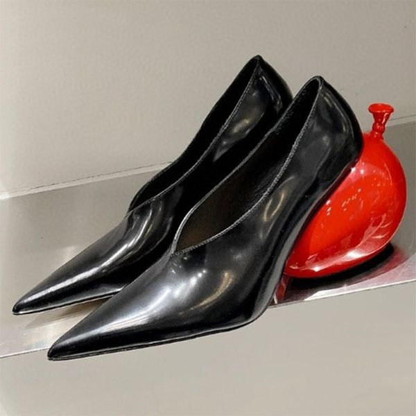 sandals design strange high heel sandals lady shallow pointed toe dress casual sandals fashion women shoes slip on 230418, Black
sandals design strange high heel sandals lady shallow pointed toe dress casual sandals fashion women shoes slip on 230418, Black