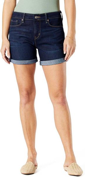 signature by levi strauss co. gold label women's mid-rise shorts (available in plus size), Gray
signature by levi strauss co. gold label women's mid-rise shorts (available in plus size), Gray
