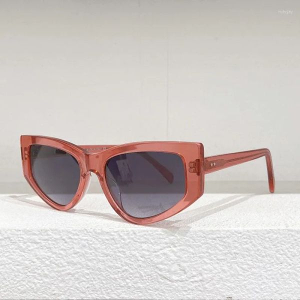 Sunglasses Acetate Translucent Tinted Frame Butterfly Women Fashion With Stud Detail
Sunglasses Acetate Translucent Tinted Frame Butterfly Women Fashion With Stud Detail