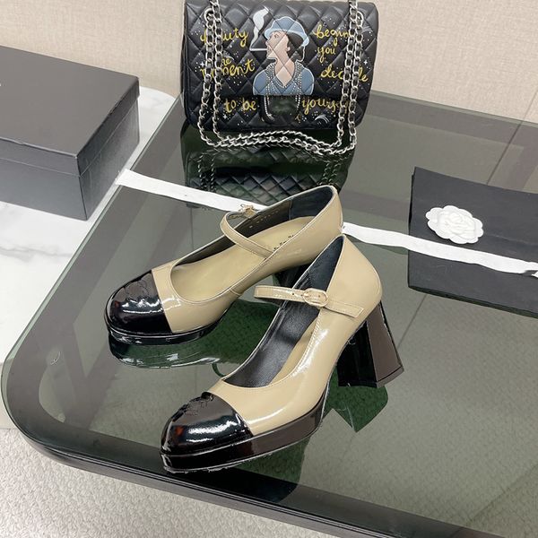 womens dress shoes office shoes genuine leather high heel 7.5cm sandals thick heel street nightclub women shoes street stitching printed dre, Black
womens dress shoes office shoes genuine leather high heel 7.5cm sandals thick heel street nightclub women shoes street stitching printed dre, Black