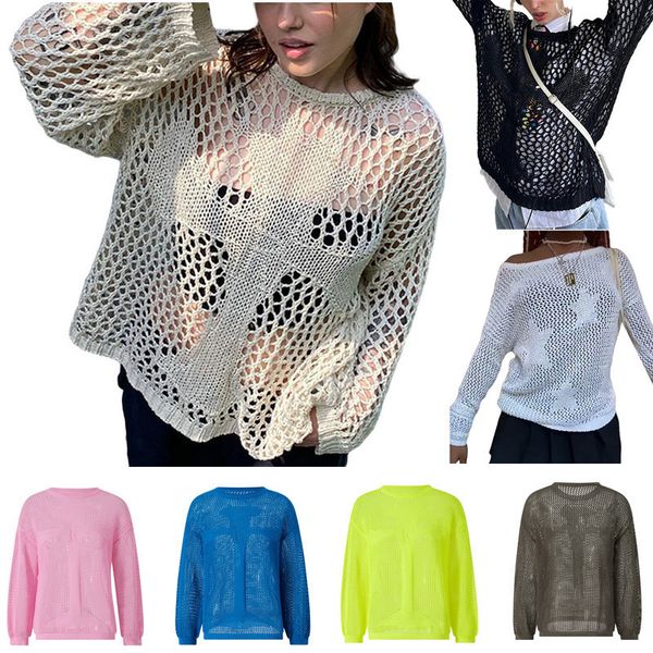 women's t-shirt transparent shirt for women y2k clothes spring women's clothing latest fashion mesh knit hollow out loose 230418, White
women's t-shirt transparent shirt for women y2k clothes spring women's clothing latest fashion mesh knit hollow out loose 230418, White