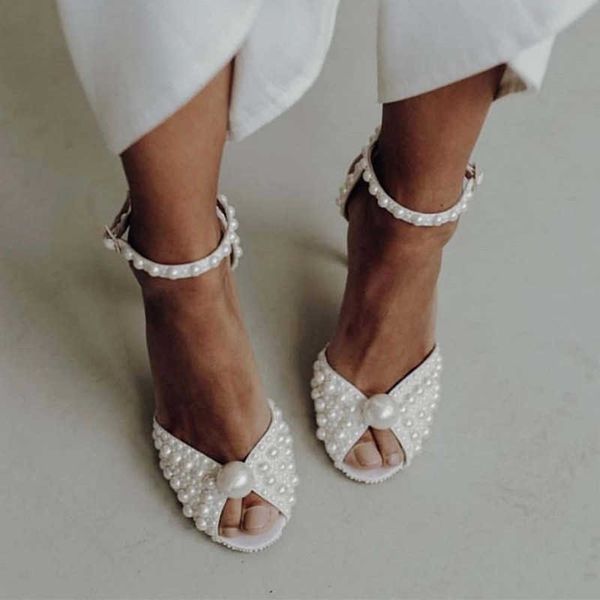 new sandals pearls studs wedding shoes women summer new peep toe heels ladies buckle strap stiletto 230406, Black
new sandals pearls studs wedding shoes women summer new peep toe heels ladies buckle strap stiletto 230406, Black