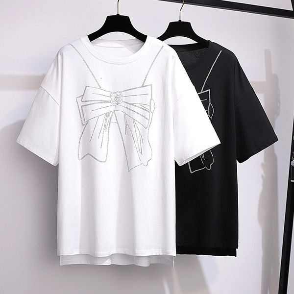 women's t-shirt 170kg plus size women's bust 170cm summer loose print cotton short sleeve t-shirt black white 6xl 7xl 8xl 9xl 10xl
women's t-shirt 170kg plus size women's bust 170cm summer loose print cotton short sleeve t-shirt black white 6xl 7xl 8xl 9xl 10xl