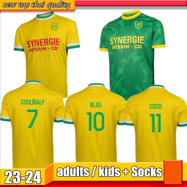 22 23 simon soccer jerseys maillots fc nantes etoile kolo girotto coulibaly blas muani 2022 2023 men kids home away football shirt maillot d, Black;yellow
22 23 simon soccer jerseys maillots fc nantes etoile kolo girotto coulibaly blas muani 2022 2023 men kids home away football shirt maillot d, Black;yellow