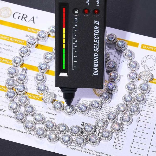 bling hip hop jewelry 10mm 100% 925 sterling silver sparkling vvs moissanite diamond iced out tennis chain necklace
bling hip hop jewelry 10mm 100% 925 sterling silver sparkling vvs moissanite diamond iced out tennis chain necklace