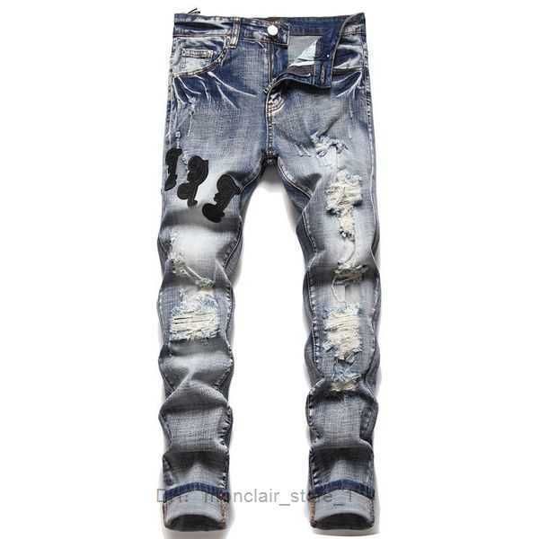 a miri jeans mens designer hiking pant ripped hip hop high street brand pantalones vaqueros para hombre motorcycle embroidery close fitting, Blue
a miri jeans mens designer hiking pant ripped hip hop high street brand pantalones vaqueros para hombre motorcycle embroidery close fitting, Blue