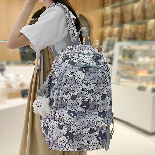 school bags female cartoon print book fashion women cute leisure girl graffiti lapbackpack lady travel college trendy 230417
school bags female cartoon print book fashion women cute leisure girl graffiti lapbackpack lady travel college trendy 230417