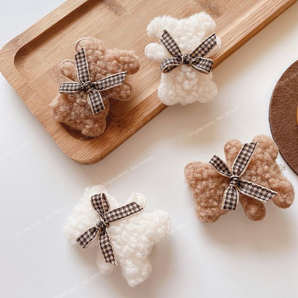 2023 new toddlers kids bear hair clips hairpins for children baby handmade girls hair accessories autumn winter cloth barrettes styling tool
2023 new toddlers kids bear hair clips hairpins for children baby handmade girls hair accessories autumn winter cloth barrettes styling tool