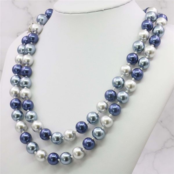strands strings wholesale price fashion 35"10 12mm south sea shell pearl necklace aaa multicolor beads jewelry making about 85 pcs/stra, Black
strands strings wholesale price fashion 35"10 12mm south sea shell pearl necklace aaa multicolor beads jewelry making about 85 pcs/stra, Black