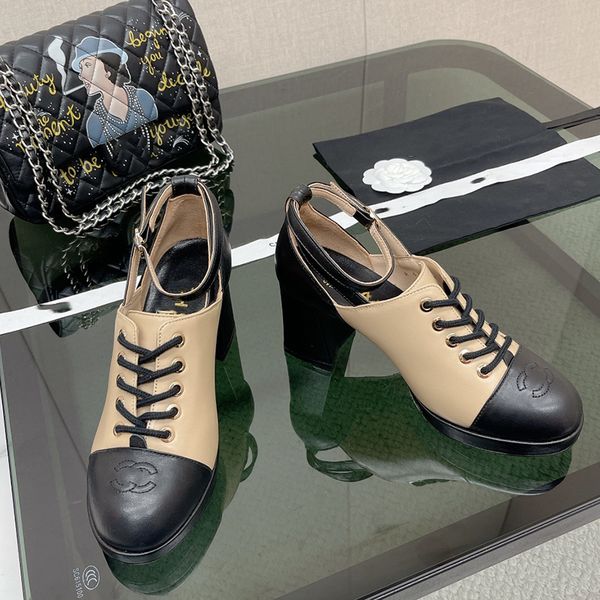 designer womens dress shoes genuine leather high heels 7.5cm sandals thick heels shoes adjustable hardware ankle buckle splicing printed dre, Black
designer womens dress shoes genuine leather high heels 7.5cm sandals thick heels shoes adjustable hardware ankle buckle splicing printed dre, Black