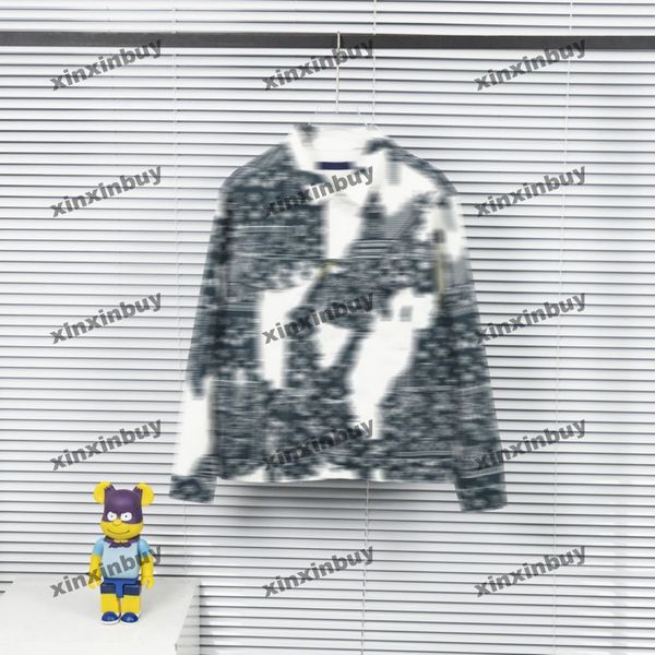 xinxinbuy men designer coat denim jacket bandanna tie dye pockets 1854 long sleeve women black khaki gray blue xs-2xl, Black;brown
xinxinbuy men designer coat denim jacket bandanna tie dye pockets 1854 long sleeve women black khaki gray blue xs-2xl, Black;brown