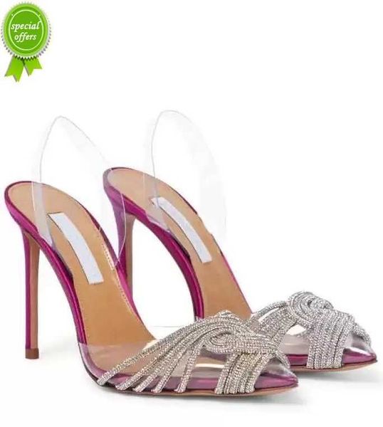 designer sandals dress wedding party pumps sandal luxury shoes woman high heels aquazzuras beaded stiletto heel slingback sandals ankle stra, Black
designer sandals dress wedding party pumps sandal luxury shoes woman high heels aquazzuras beaded stiletto heel slingback sandals ankle stra, Black