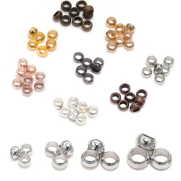 500pcs/lot gold silver copper ball crimp end beads dia 1.5-3mm ser spacer beads for diy jewelry making supplies accessories jewelry makingje, Blue;slivery
500pcs/lot gold silver copper ball crimp end beads dia 1.5-3mm ser spacer beads for diy jewelry making supplies accessories jewelry makingje, Blue;slivery