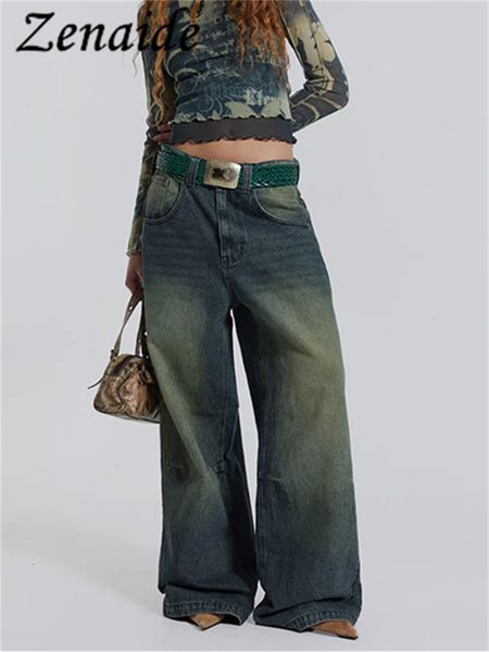 women's jeans zenaide mid waist vintage denim pants casual loose gradient straight cargo baggy oversized women streetwear y2k 90s 23041, Blue
women's jeans zenaide mid waist vintage denim pants casual loose gradient straight cargo baggy oversized women streetwear y2k 90s 23041, Blue