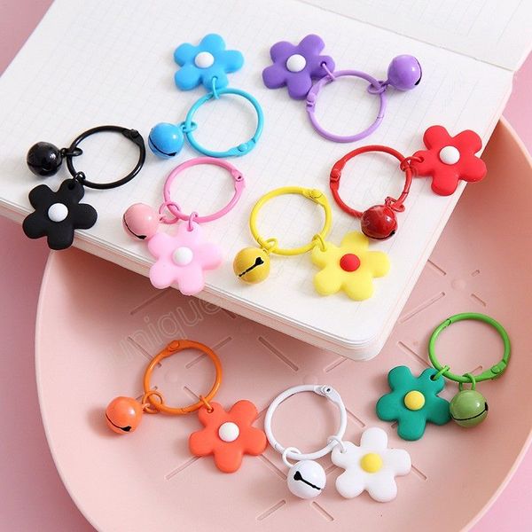 cute flower bell keychain key chain ring women men car keychains women keyring gift charm lady bags phone pendant, Silver
cute flower bell keychain key chain ring women men car keychains women keyring gift charm lady bags phone pendant, Silver