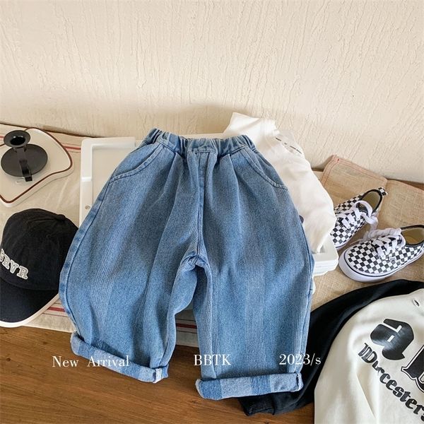 jeans spring girls boys casual jeans pant baby kids children denim trousers 230418, Blue
jeans spring girls boys casual jeans pant baby kids children denim trousers 230418, Blue
