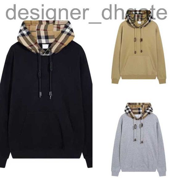 men's jackets designer brand hoodie 2022 autumn winter new classic color contrast checkered hat versatile casual sweater men's and, Black;brown
men's jackets designer brand hoodie 2022 autumn winter new classic color contrast checkered hat versatile casual sweater men's and, Black;brown