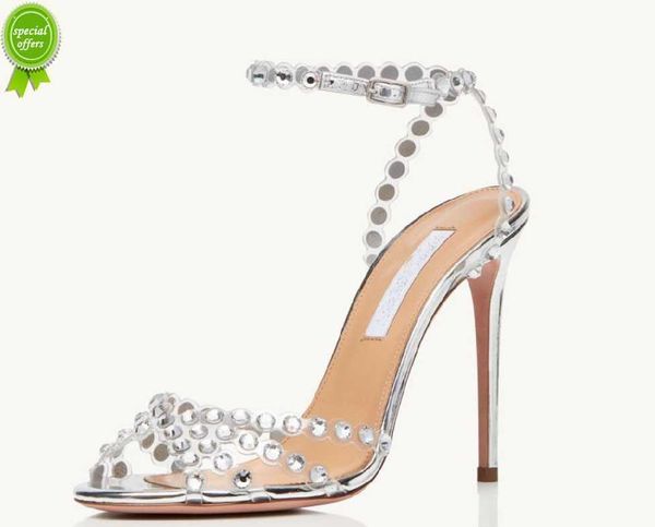 designer sandals fashion dress famous shoes everyday wear tequila leather sandals aquazzura shoes for women strappy design crystal embellish, Black
designer sandals fashion dress famous shoes everyday wear tequila leather sandals aquazzura shoes for women strappy design crystal embellish, Black