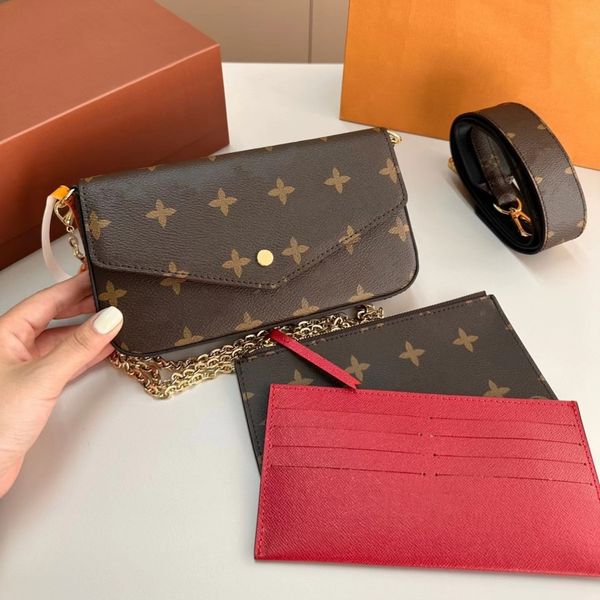 fashion designer bag classic three-piece set cost-effective chain daily purse clutch bag
fashion designer bag classic three-piece set cost-effective chain daily purse clutch bag