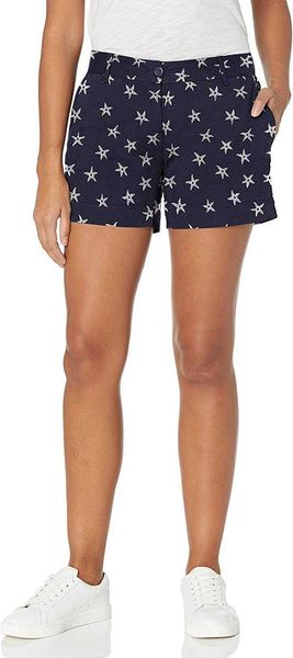 nautica women's comfort tailored stretch cotton solid and novelty short, Black;gray
nautica women's comfort tailored stretch cotton solid and novelty short, Black;gray