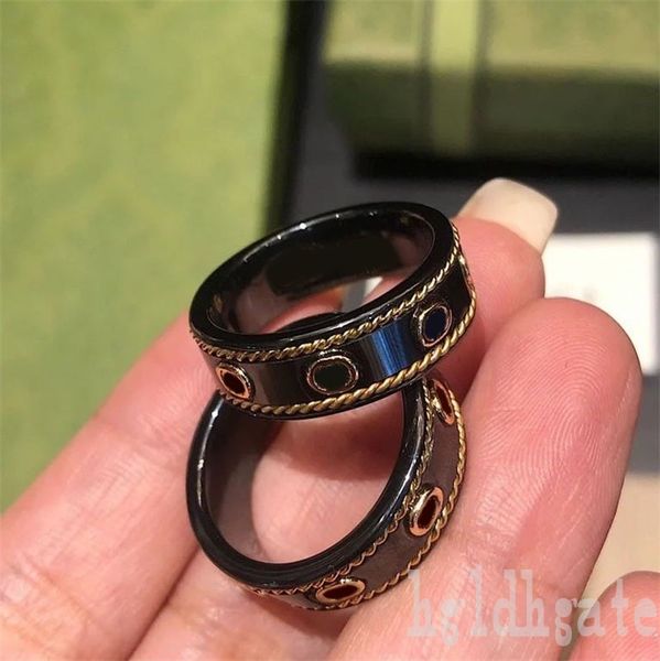 women luxury ring letter 18k plated gold ring mens cool ceramics black classic engagement tiktok star honeybee planet jewellery designer rin, Silver
women luxury ring letter 18k plated gold ring mens cool ceramics black classic engagement tiktok star honeybee planet jewellery designer rin, Silver