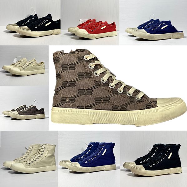casual shoes mens paris high sneaker half slippers designer loafers beach womens fashion canvas black destroyed cotton upper sports shoes
casual shoes mens paris high sneaker half slippers designer loafers beach womens fashion canvas black destroyed cotton upper sports shoes