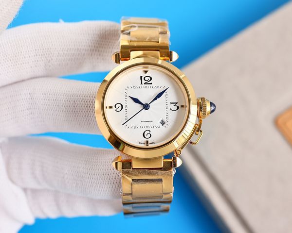 new popular kapas series sapphire mirror automatic mechanical women's steel belt mechanical 32mm watch, Slivery;brown
new popular kapas series sapphire mirror automatic mechanical women's steel belt mechanical 32mm watch, Slivery;brown