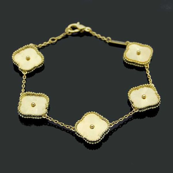 charm bracelets designer jewellery vc four leaf clover four-leaf flower full diamond buckle heart butterfly gold texture multifaceted, Silver
charm bracelets designer jewellery vc four leaf clover four-leaf flower full diamond buckle heart butterfly gold texture multifaceted, Silver