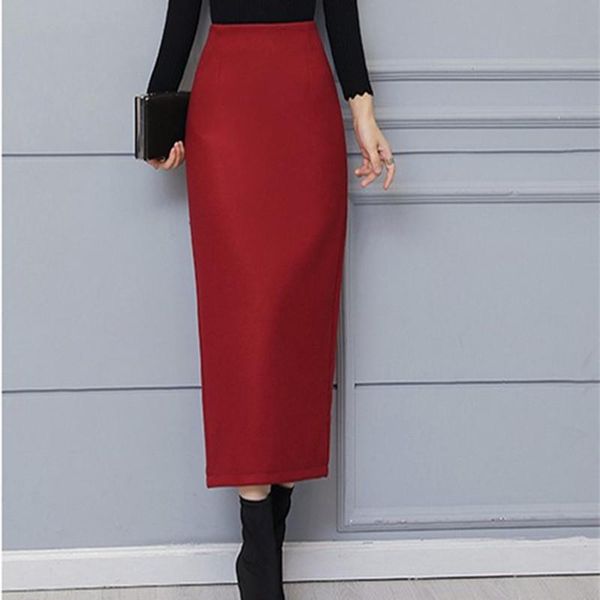 dresses new 2021 autumn winter women woolen skirt high waist pencil skirt long skirt skirts women s715, White;black
dresses new 2021 autumn winter women woolen skirt high waist pencil skirt long skirt skirts women s715, White;black