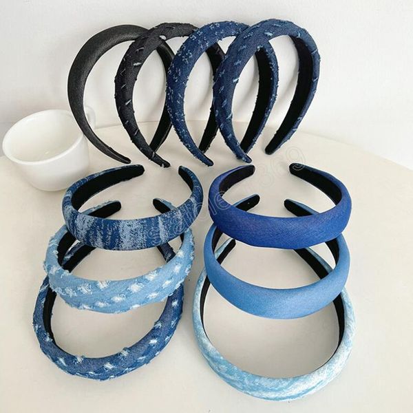 fashion women's hairband personality holes denim headband casual spring summer headwear hair accessories, Slivery;white
fashion women's hairband personality holes denim headband casual spring summer headwear hair accessories, Slivery;white