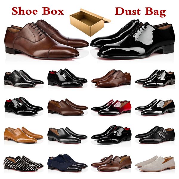 mens dress shoes casual designers genuine patent leather rivets red shoe flat black men business party wedding oxfords size 39-47
mens dress shoes casual designers genuine patent leather rivets red shoe flat black men business party wedding oxfords size 39-47