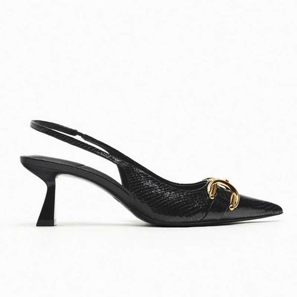 nxy sandals women black studded heeled slingback pumps summer animal print heels pointed toe stiletto shoes wedding 230406
nxy sandals women black studded heeled slingback pumps summer animal print heels pointed toe stiletto shoes wedding 230406