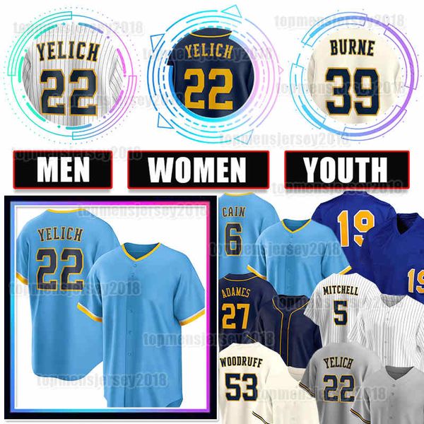 22 christian yelich baseball jersey rowdy tellez city connect 5 garrett mitchell 18 keston hiura tyrone taylor brewers brian anderson willia, Blue;black
22 christian yelich baseball jersey rowdy tellez city connect 5 garrett mitchell 18 keston hiura tyrone taylor brewers brian anderson willia, Blue;black