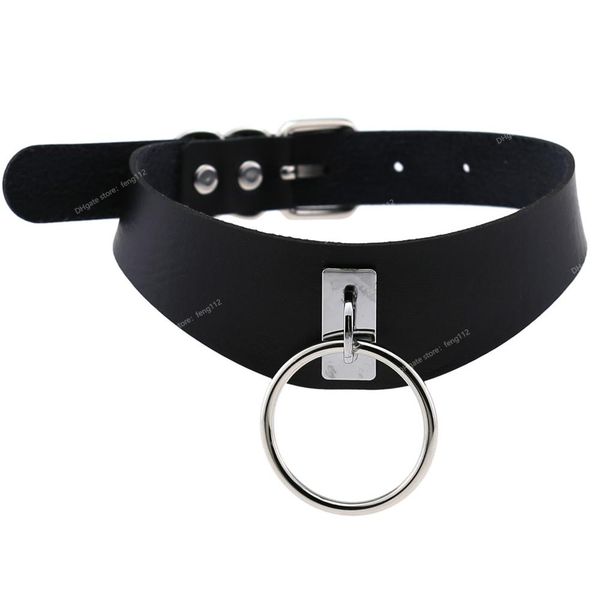 harajuku pu leather choker necklace for women statement gothic punk rock metal round necklaces anime party jewelry fashion jewelrynecklace l, Silver
harajuku pu leather choker necklace for women statement gothic punk rock metal round necklaces anime party jewelry fashion jewelrynecklace l, Silver