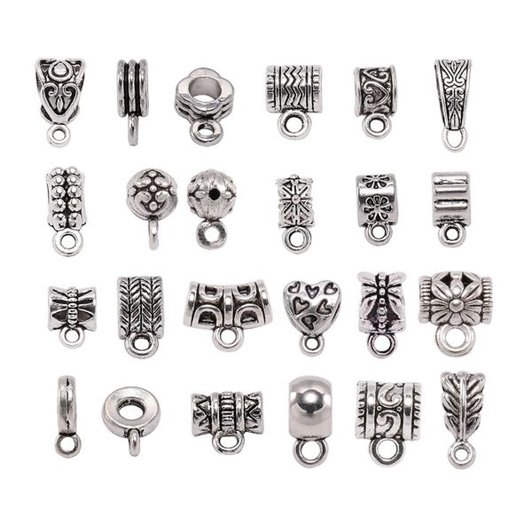 20pcs antique charm bail beads spacer beads pendant clips pendants clasps connectors for bracelet necklace jewelry making jewelry makingjewe, Blue;slivery
20pcs antique charm bail beads spacer beads pendant clips pendants clasps connectors for bracelet necklace jewelry making jewelry makingjewe, Blue;slivery