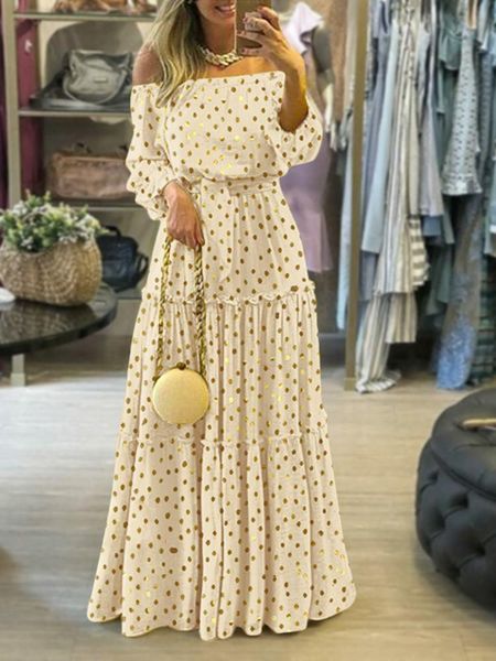 dresses elegant kaftan dress women printed party dress 2022 zanzea puff sleeve bohemian holiday spring sundress lady casual vestido robe, Black;gray
dresses elegant kaftan dress women printed party dress 2022 zanzea puff sleeve bohemian holiday spring sundress lady casual vestido robe, Black;gray