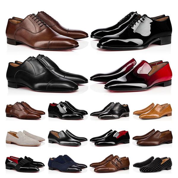 size 39-47 mens dress shoes luxury designers genuine leather rivets patent leather red shoe black gradient flat men outdoor business party w
size 39-47 mens dress shoes luxury designers genuine leather rivets patent leather red shoe black gradient flat men outdoor business party w