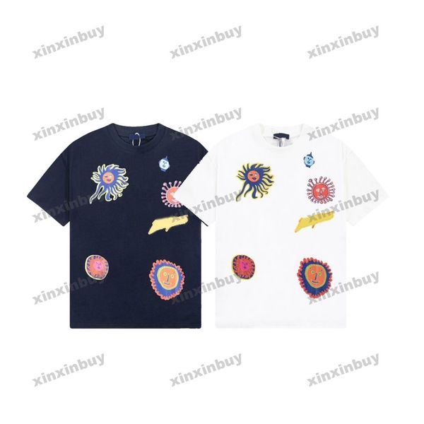 xinxinbuy men designer tee t shirt 23ss colored face pattern printing short sleeve cotton women black white blue xs-l, Black;brown
xinxinbuy men designer tee t shirt 23ss colored face pattern printing short sleeve cotton women black white blue xs-l, Black;brown