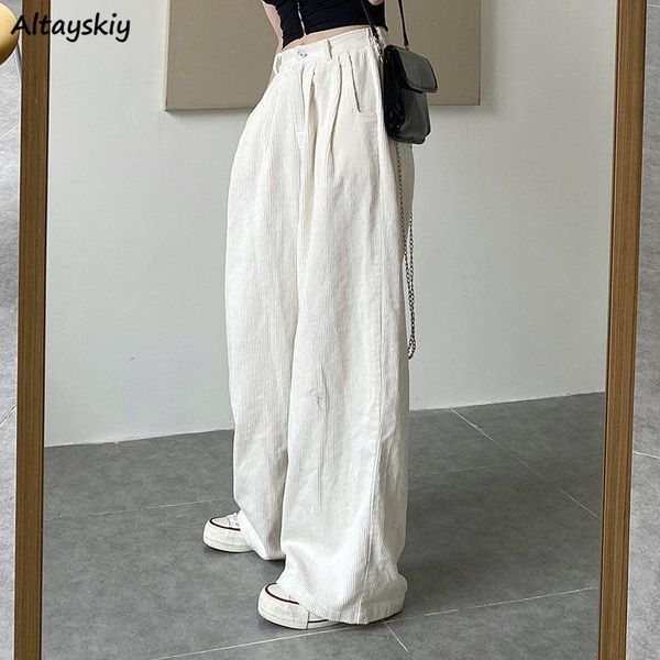 capris casual pants women wide leg trousers pure color simple students loose high street harajuku vintage allmatch full length spring, Black;white
capris casual pants women wide leg trousers pure color simple students loose high street harajuku vintage allmatch full length spring, Black;white