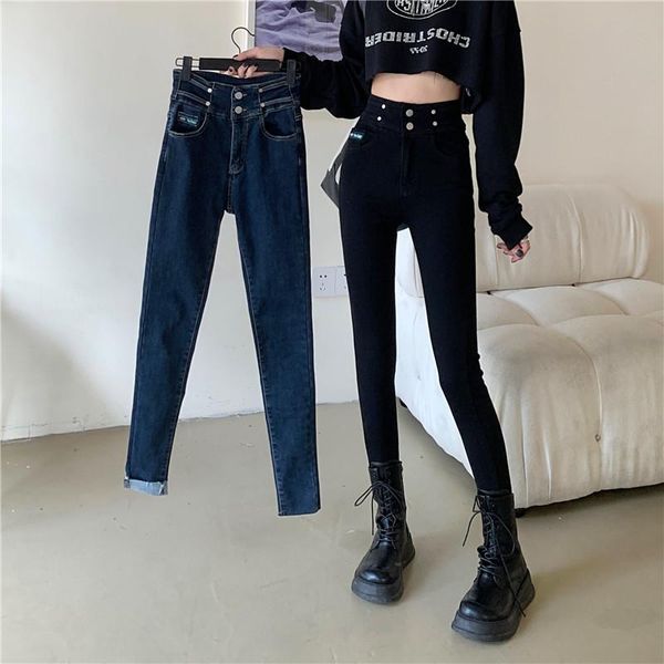 jeans dd2094 pencil pants women's jeans new highwaisted thin elastic raw edge slim small feet long pants jeans, Blue
jeans dd2094 pencil pants women's jeans new highwaisted thin elastic raw edge slim small feet long pants jeans, Blue