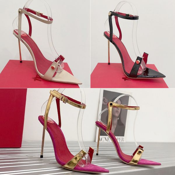 formal shoes ladies sandals counters fine high-heeled shoes summer fashion luxury metal pointed leather bar career banquet dress wedding sho, Black
formal shoes ladies sandals counters fine high-heeled shoes summer fashion luxury metal pointed leather bar career banquet dress wedding sho, Black