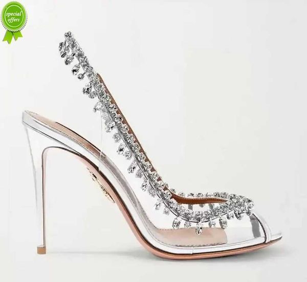 designer sandals heels aquazzuras designers womens sandals heels crysta buckle party wedding dress shoes heel back strap pvc leather sole sa, Black
designer sandals heels aquazzuras designers womens sandals heels crysta buckle party wedding dress shoes heel back strap pvc leather sole sa, Black