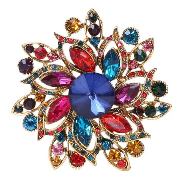 2023 trendy women's flower crystal brooch - exquisite jewelry fine accessories, Gray
2023 trendy women's flower crystal brooch - exquisite jewelry fine accessories, Gray