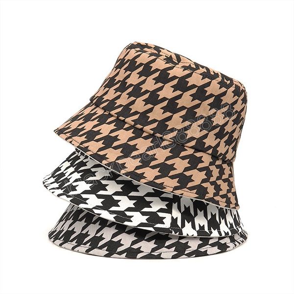 fashion women houndstooth plaid bucket hats for women men cotton fisherman sun protection summer hats hip hop street cap, Blue;gray
fashion women houndstooth plaid bucket hats for women men cotton fisherman sun protection summer hats hip hop street cap, Blue;gray